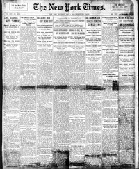 New York Times print edition. 1915. (Image source: The Internet Archive)